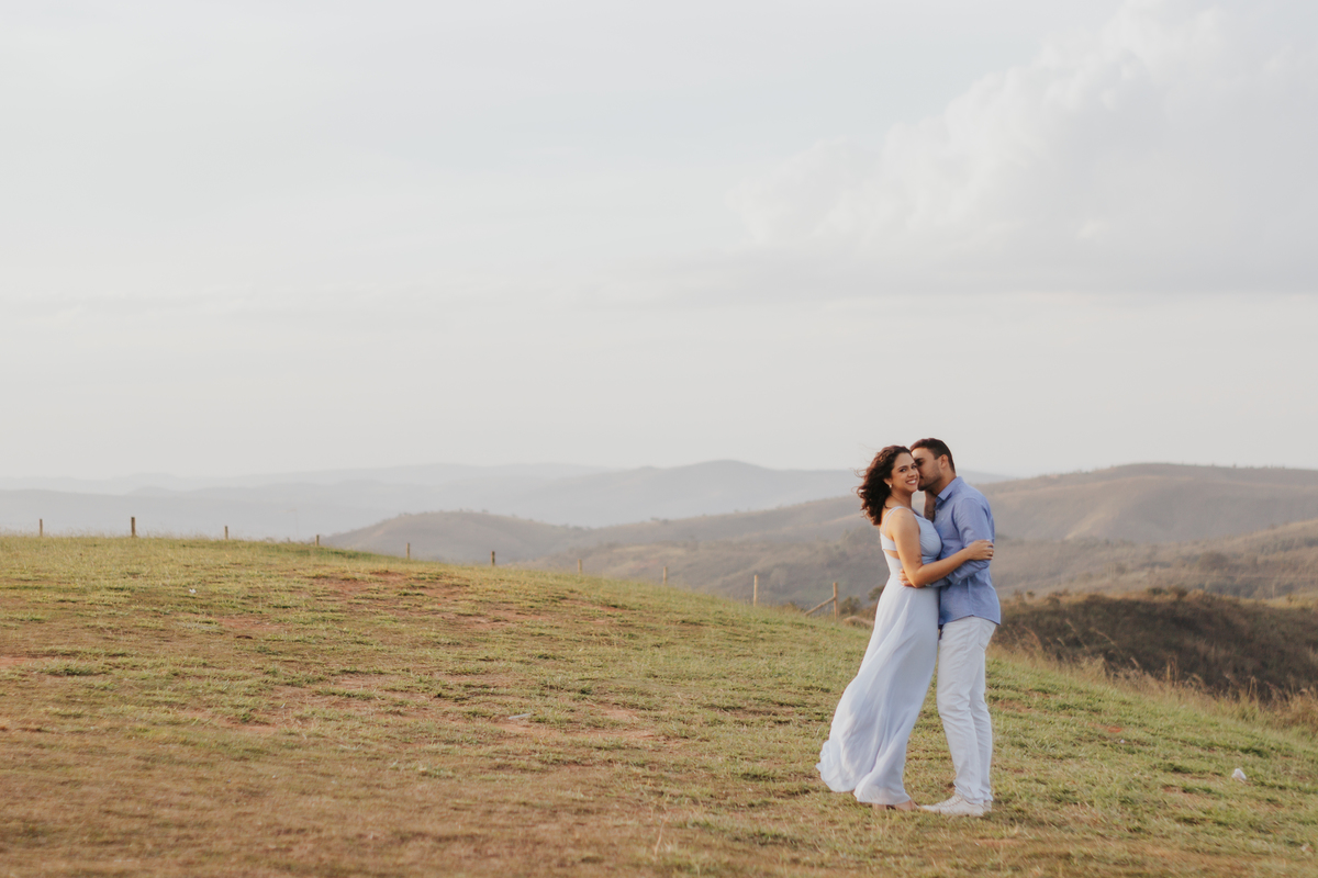 Ensaio Pré Wedding Casamento Externo na Serra de Santa Helena em Sete Lagoas MG