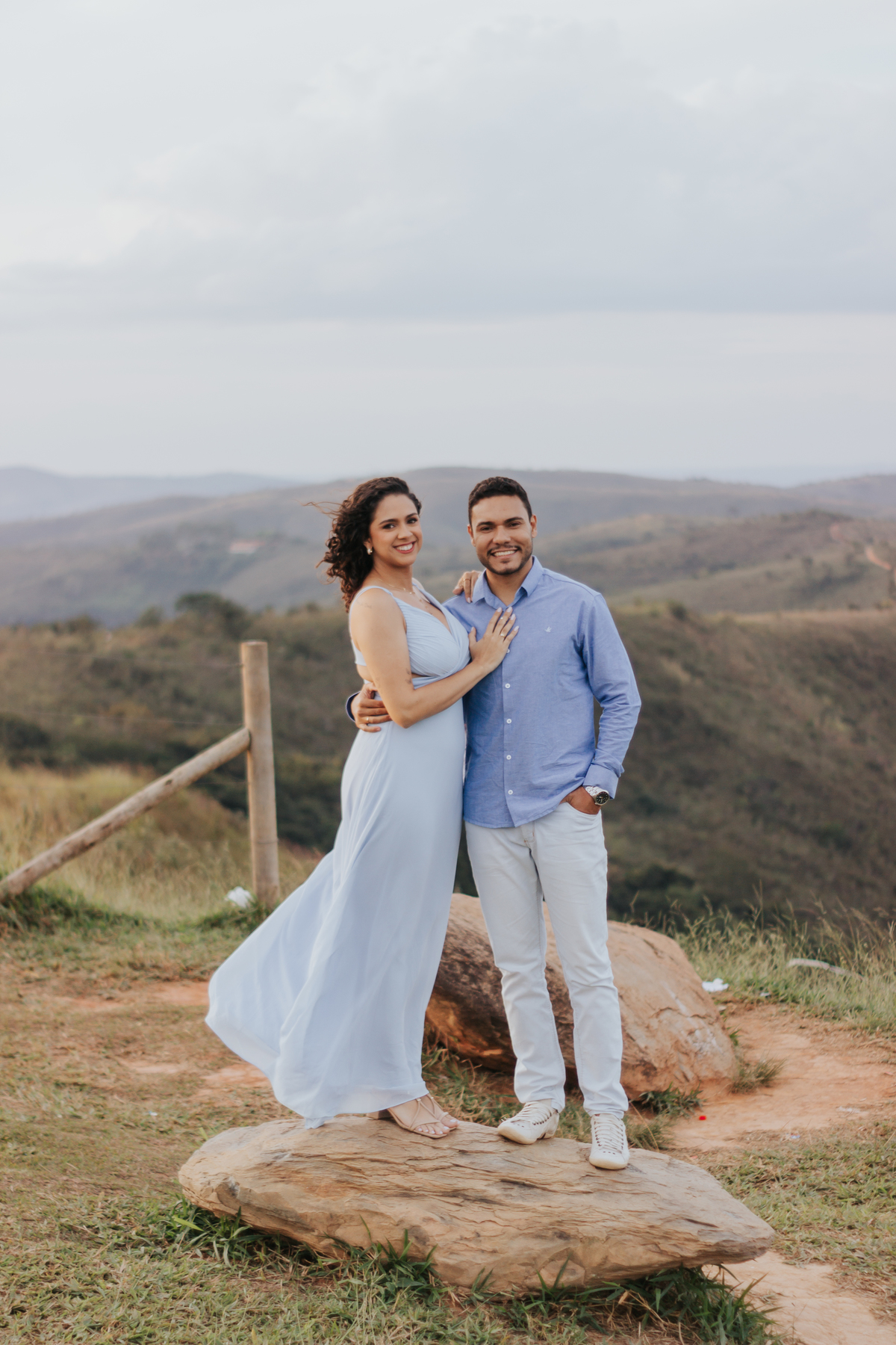 Ensaio Pré Wedding Casamento Externo na Serra de Santa Helena em Sete Lagoas MG