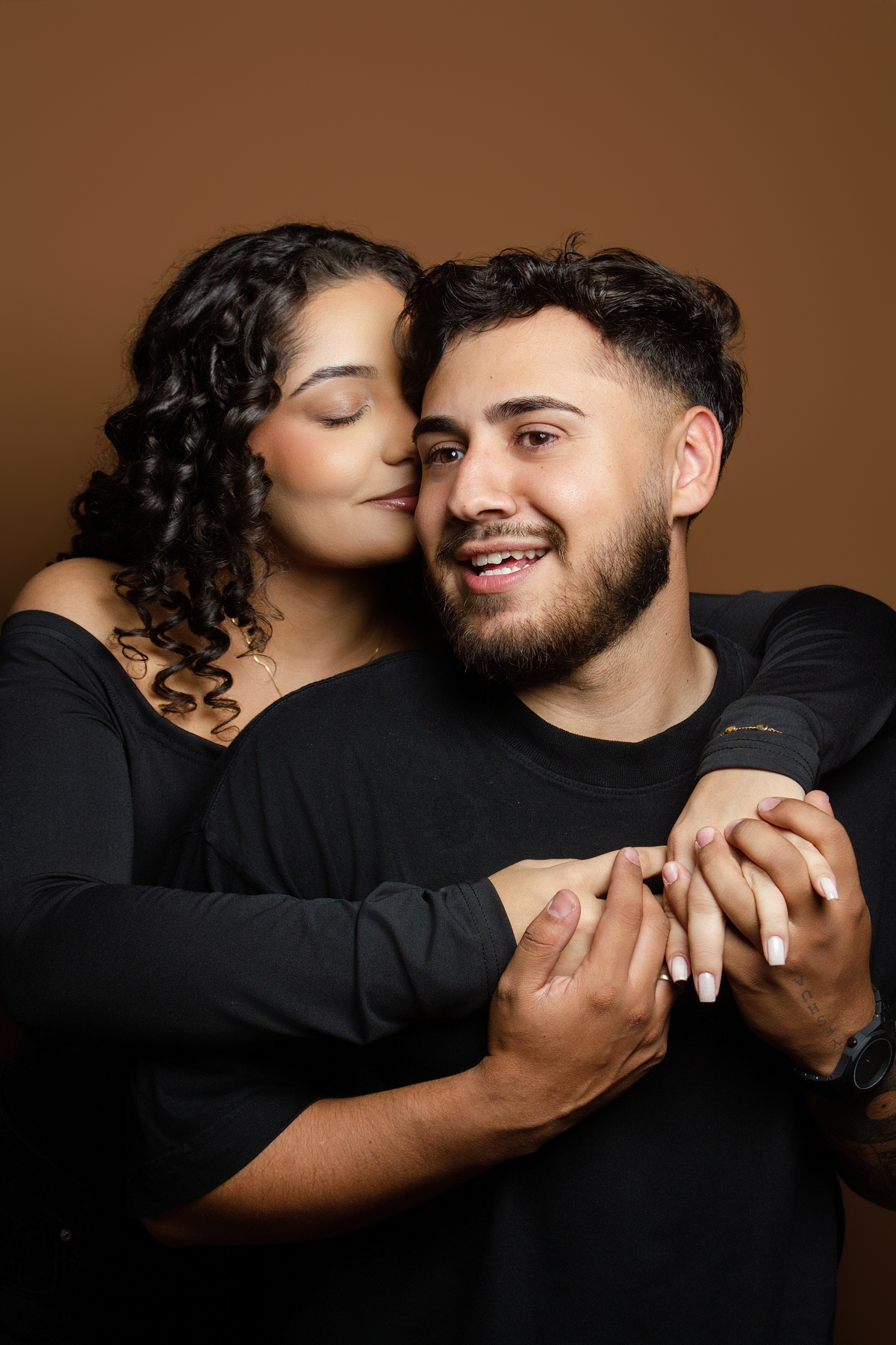 Ensaio de Casal Pré-Wedding no Estúdio em Matozinhos MG