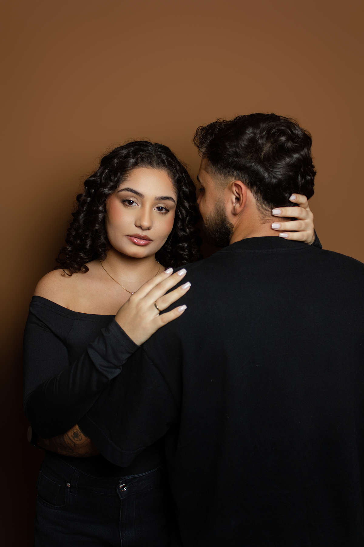 Ensaio de Casal Pré-Wedding no Estúdio em Matozinhos MG
