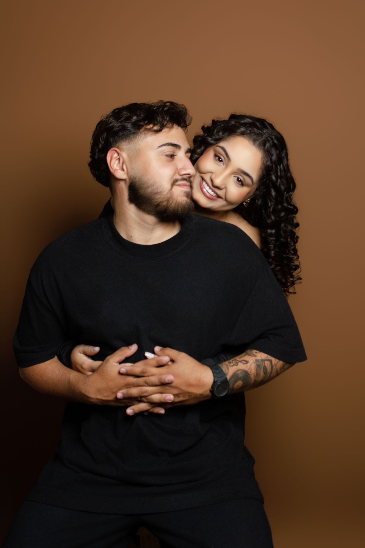Ensaio de Casal Pré-Wedding no Estúdio em Matozinhos MG