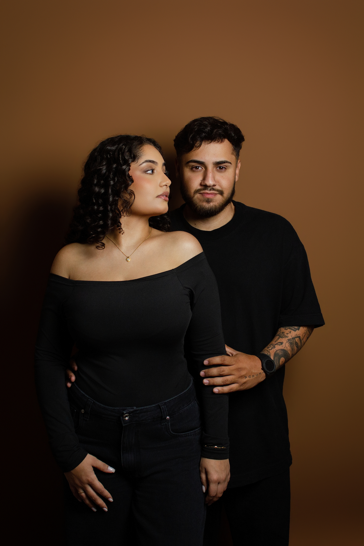 Ensaio de Casal Pré-Wedding no Estúdio em Matozinhos MG