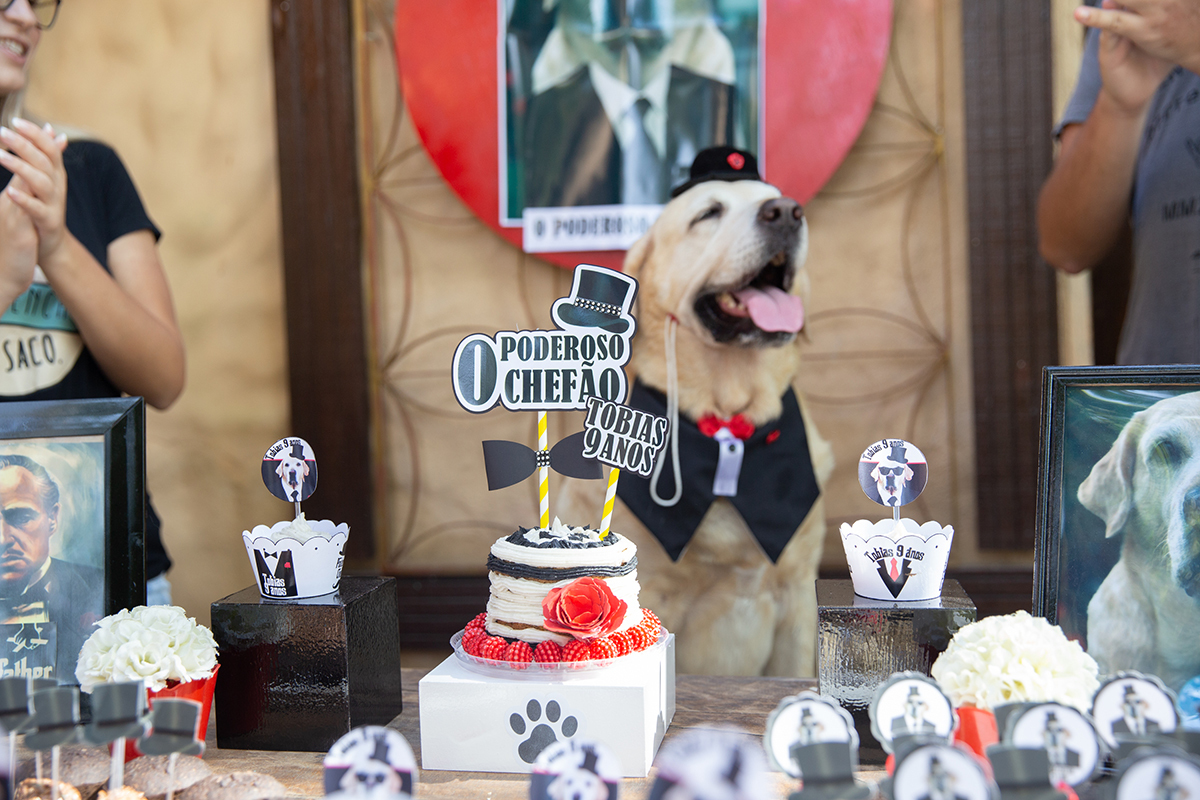 Aniversariante na hora do parabens