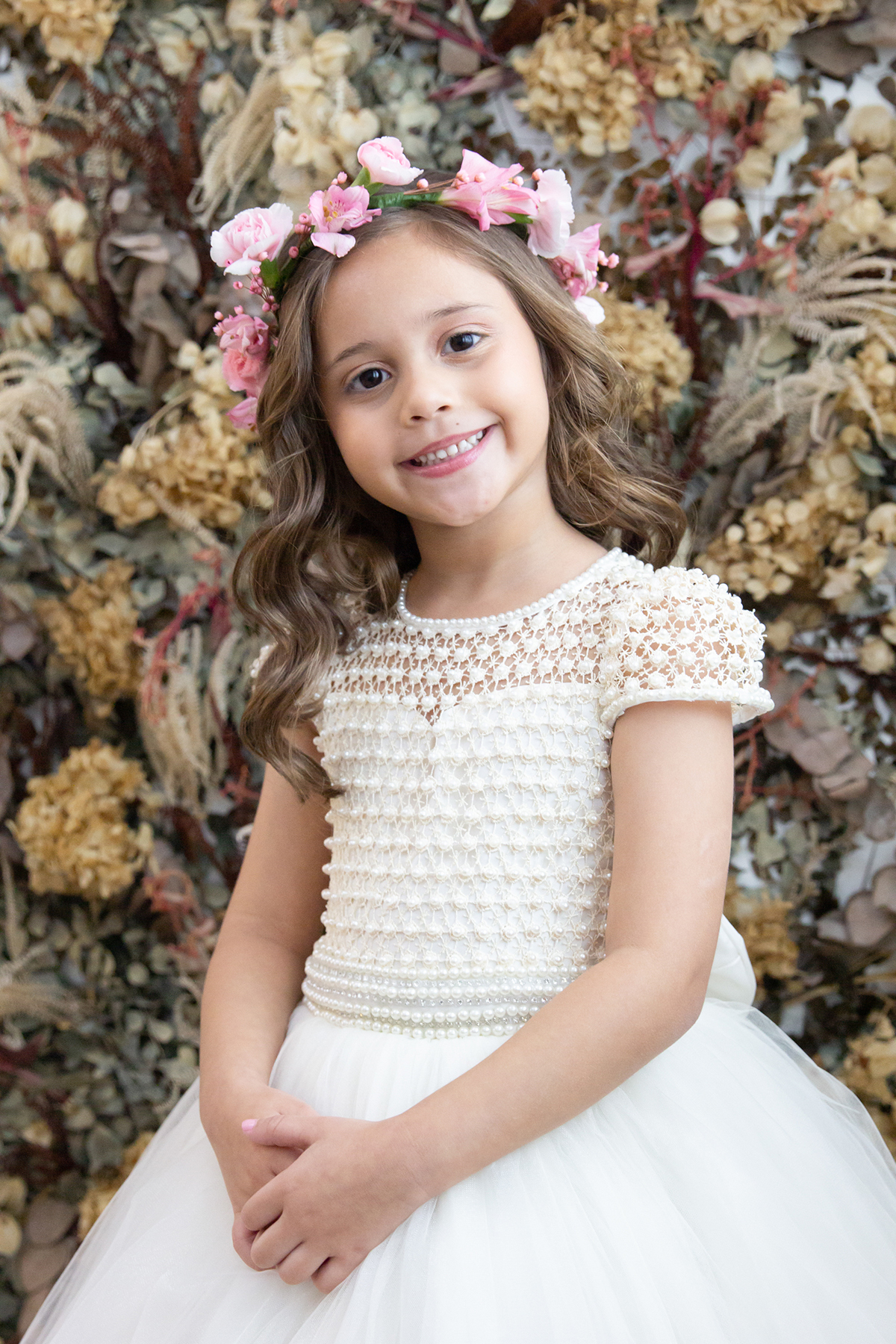 retrato da daminha, filha da noiva