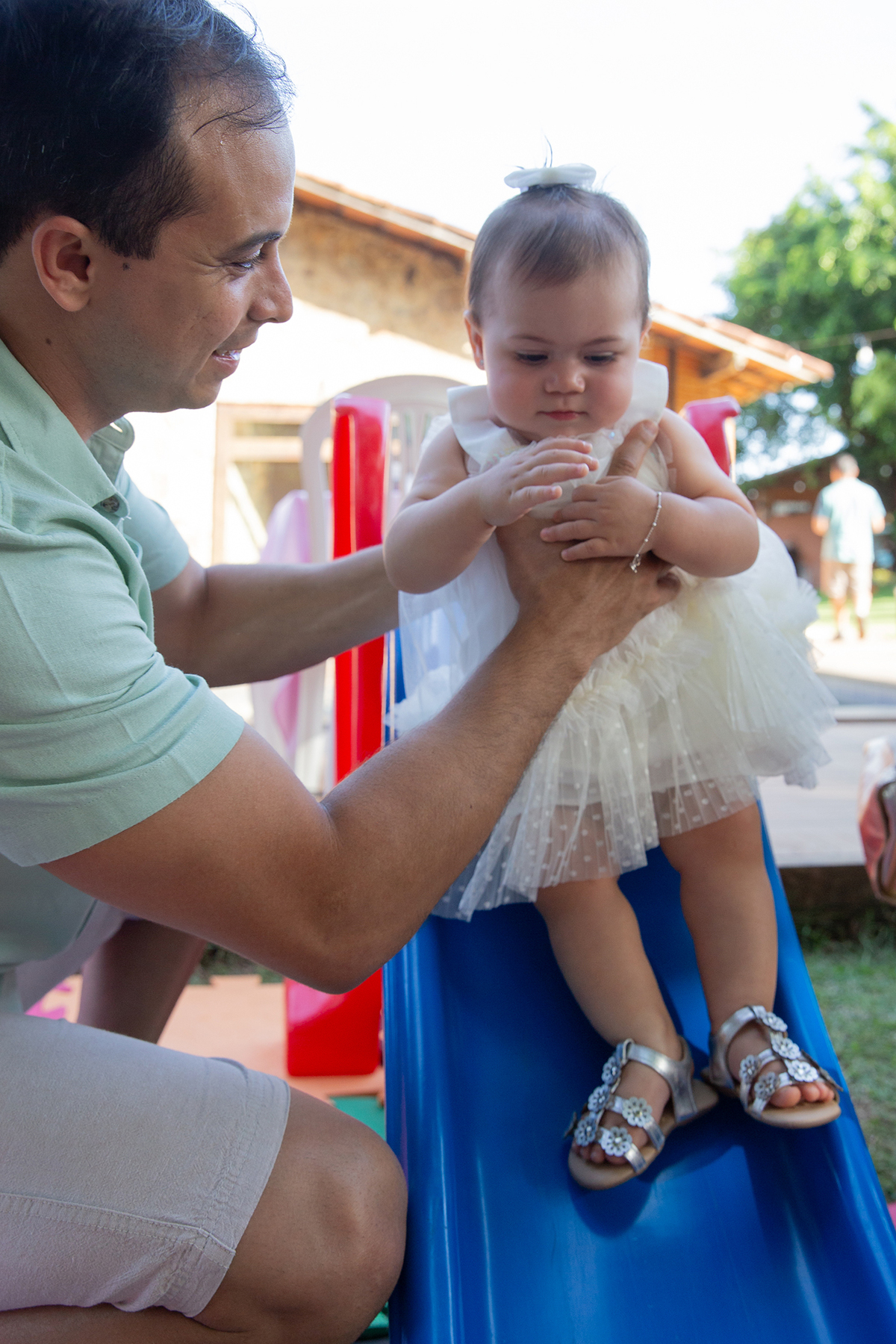 familiares com a aniversariante 