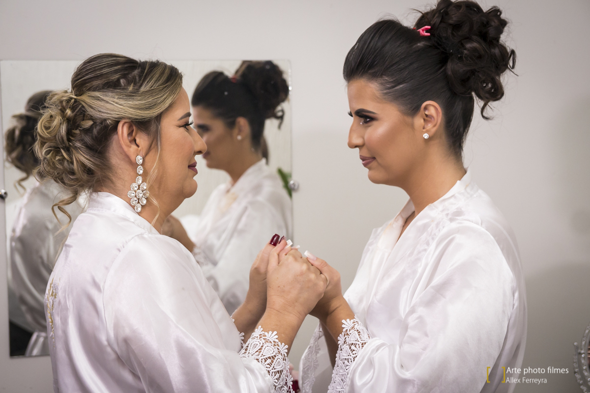 Making-of da noiva