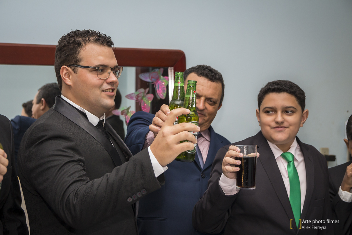 Making-of do noivo
