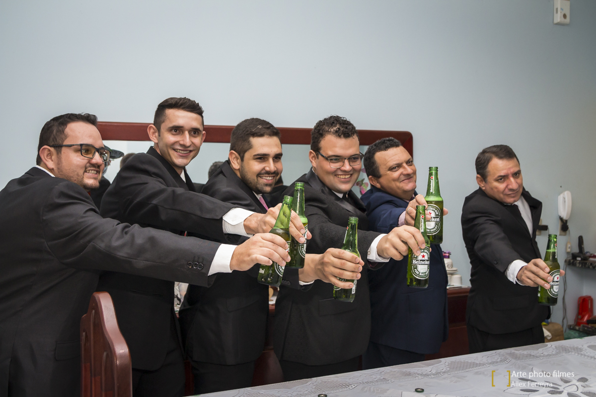 Making-of do noivo