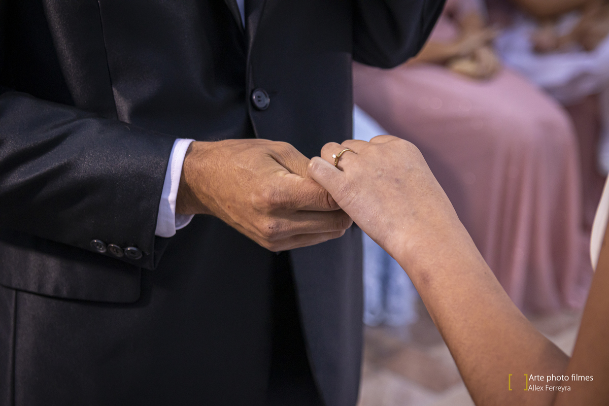 Votos dos noivo no casamento