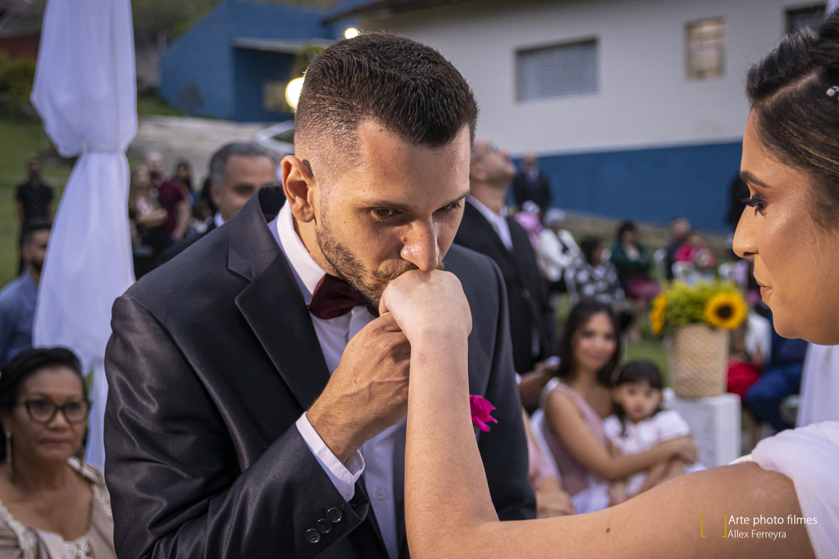 Votos dos noivo no casamento