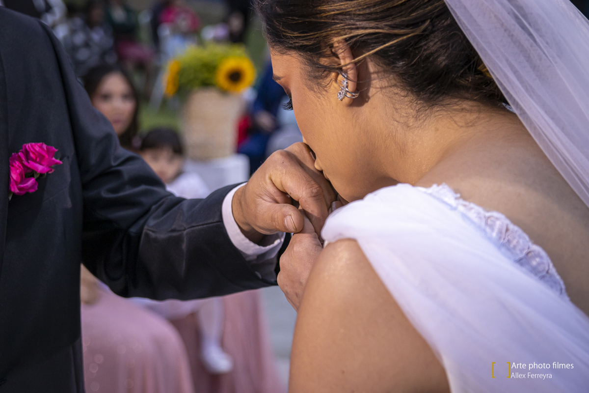 Votos dos noivo no casamento