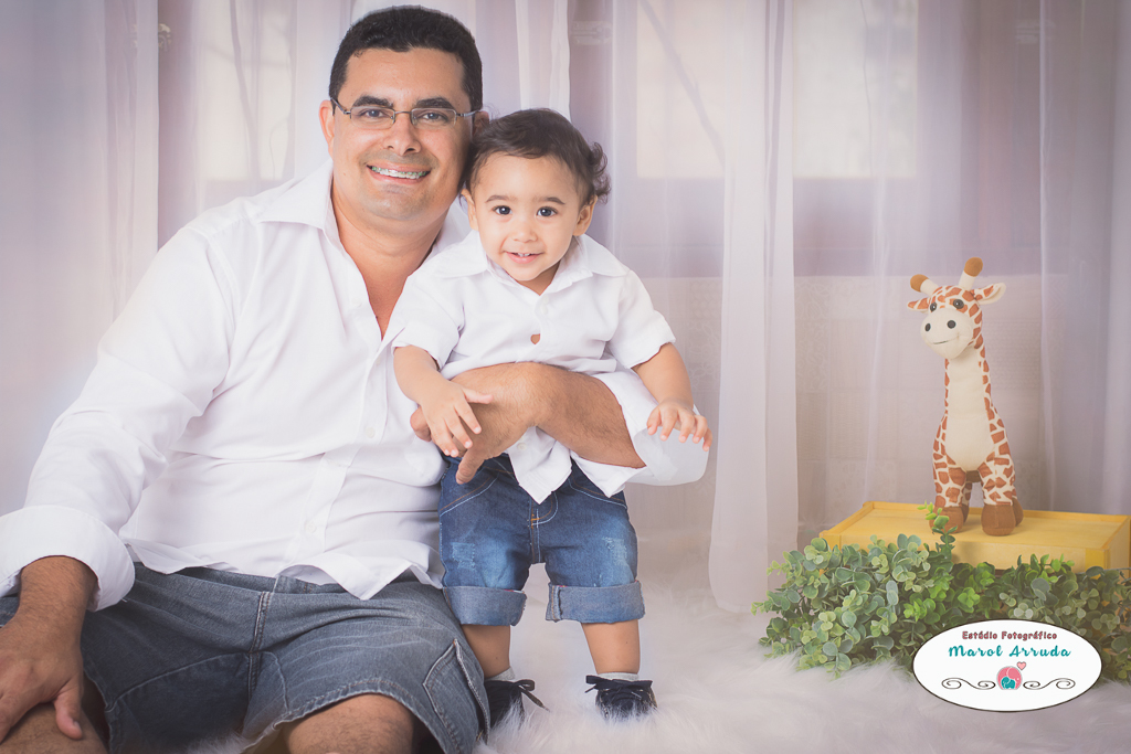 Pai e filho, lindo registro pela câmera de Marol Arruda 