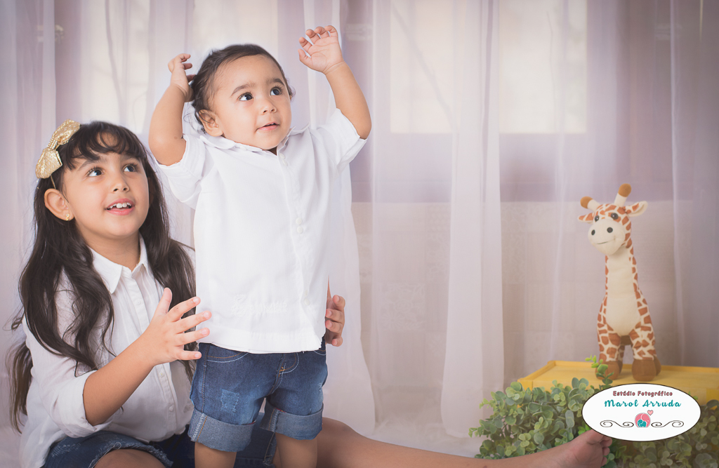 Amor de irmão registrado por Marol Arruda