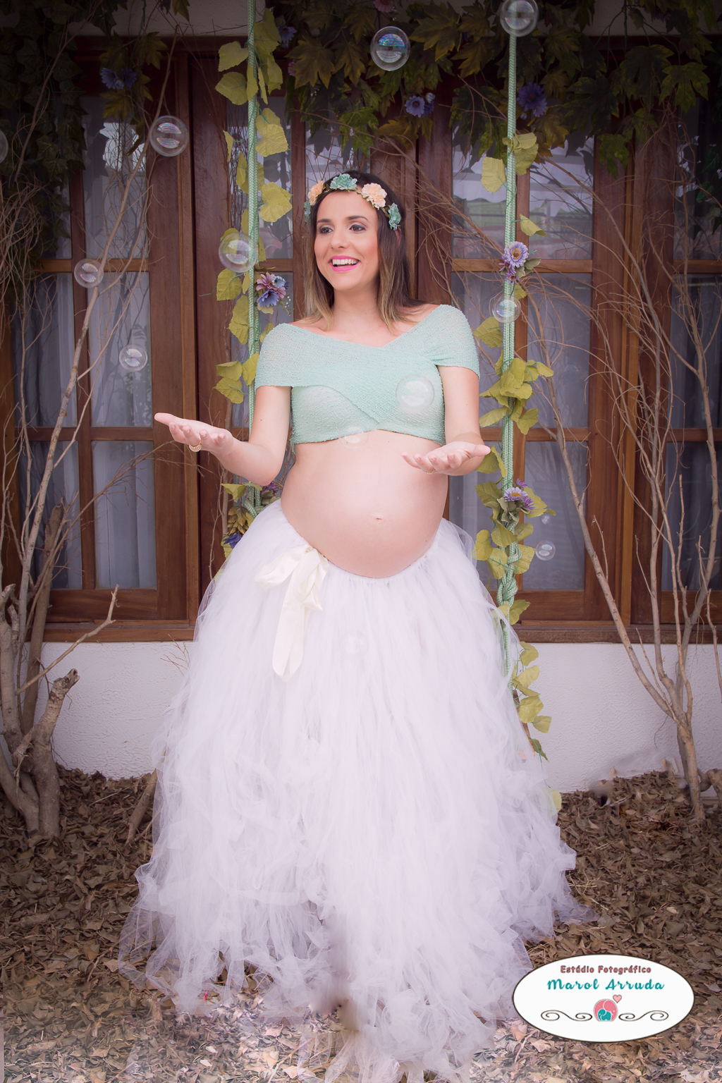 Aqui no Estúdio Marol Arruda as mamães voltam a ser crianças