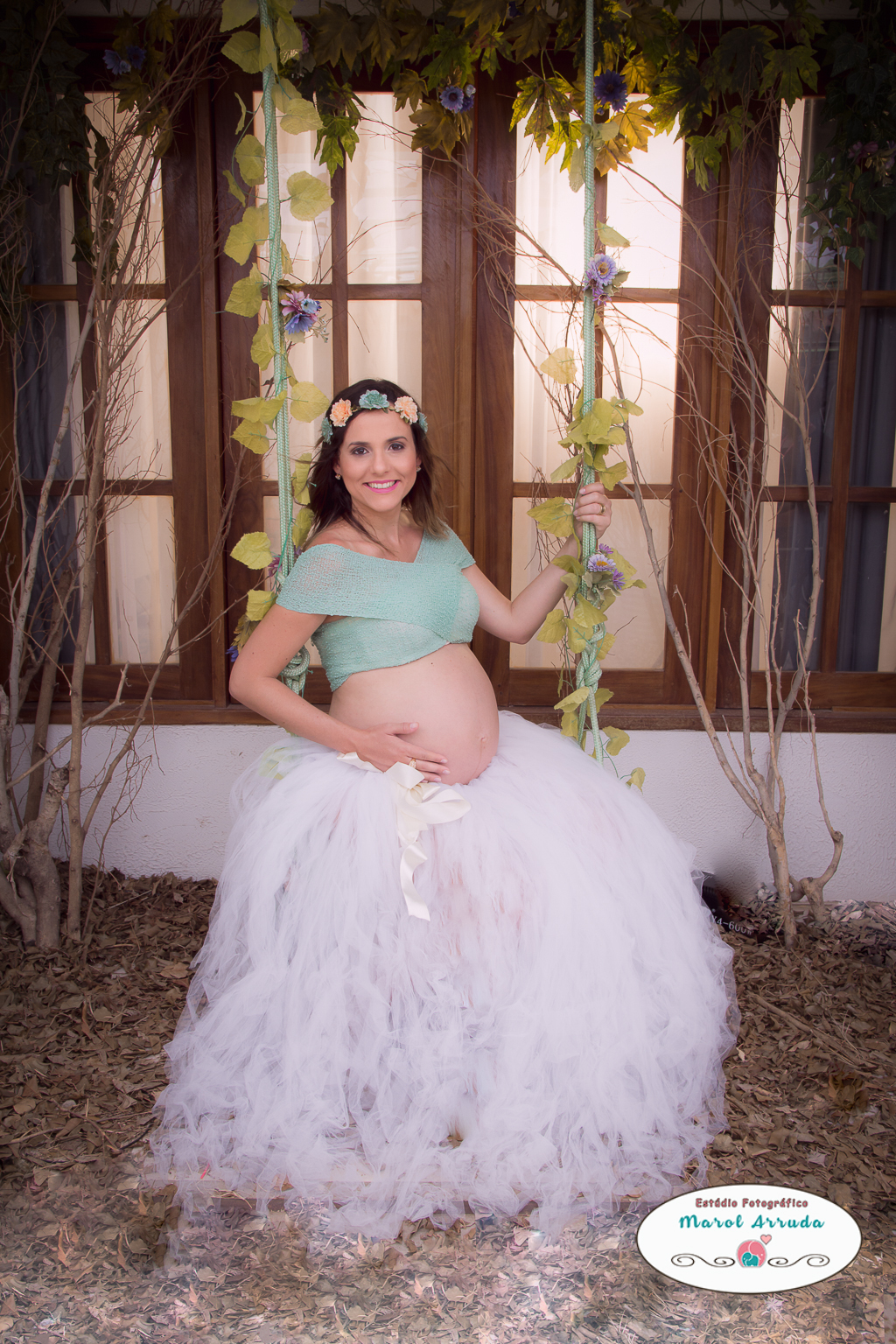 O balanço é um dos cenários mais escolhidos pelas nossas gestantes