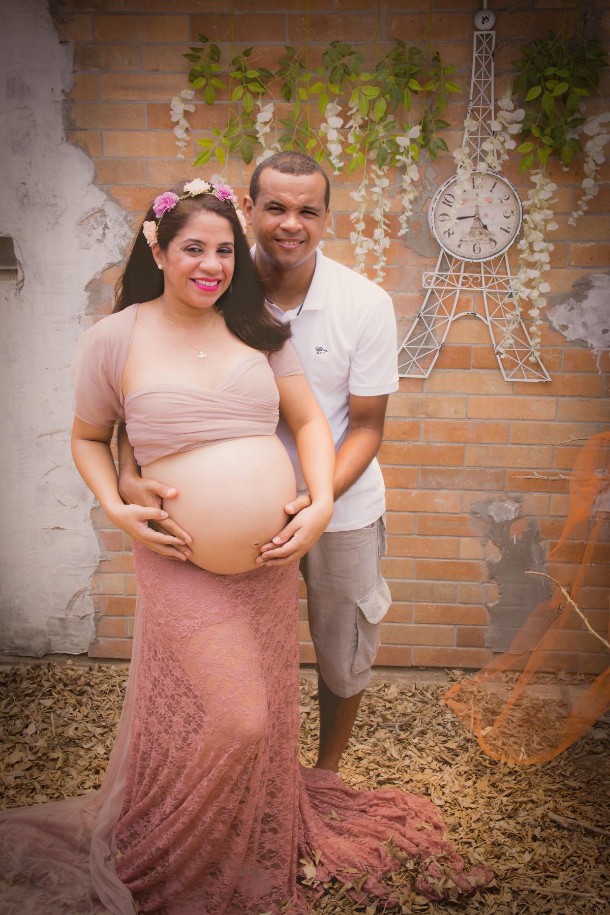 A presença do papai nas fotos gestante arranca os melhores sorrisos das mamães!
