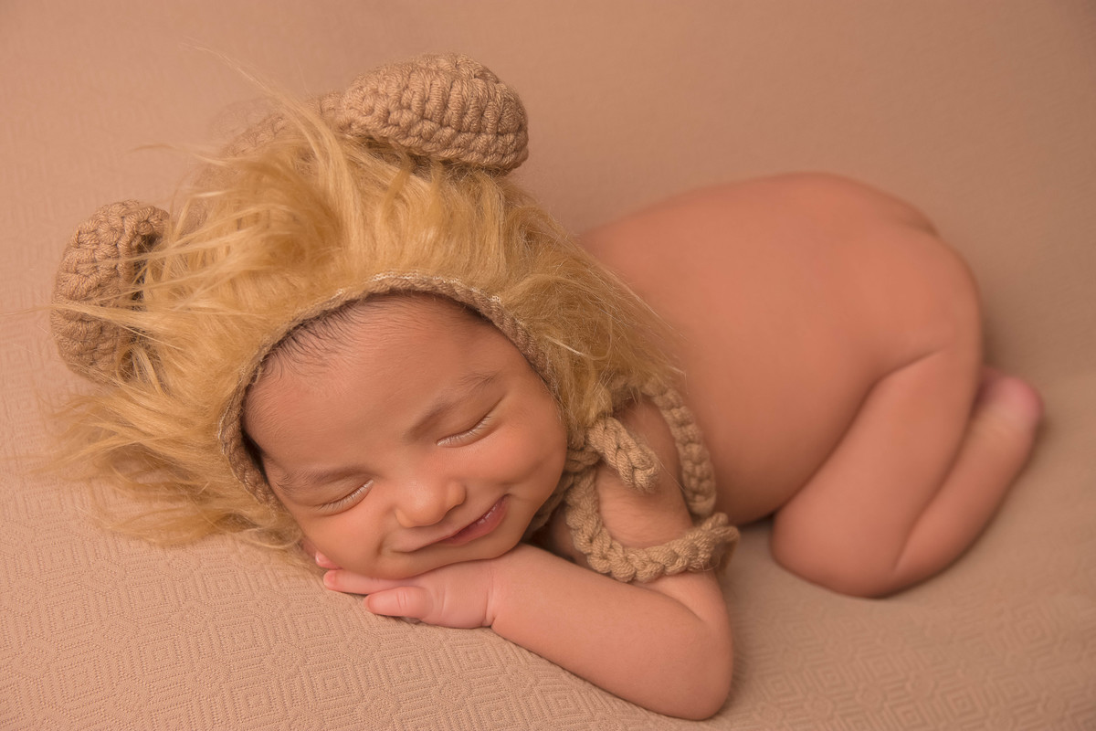 As fotos newborn registram os melhores sorrisos do seu bebê!