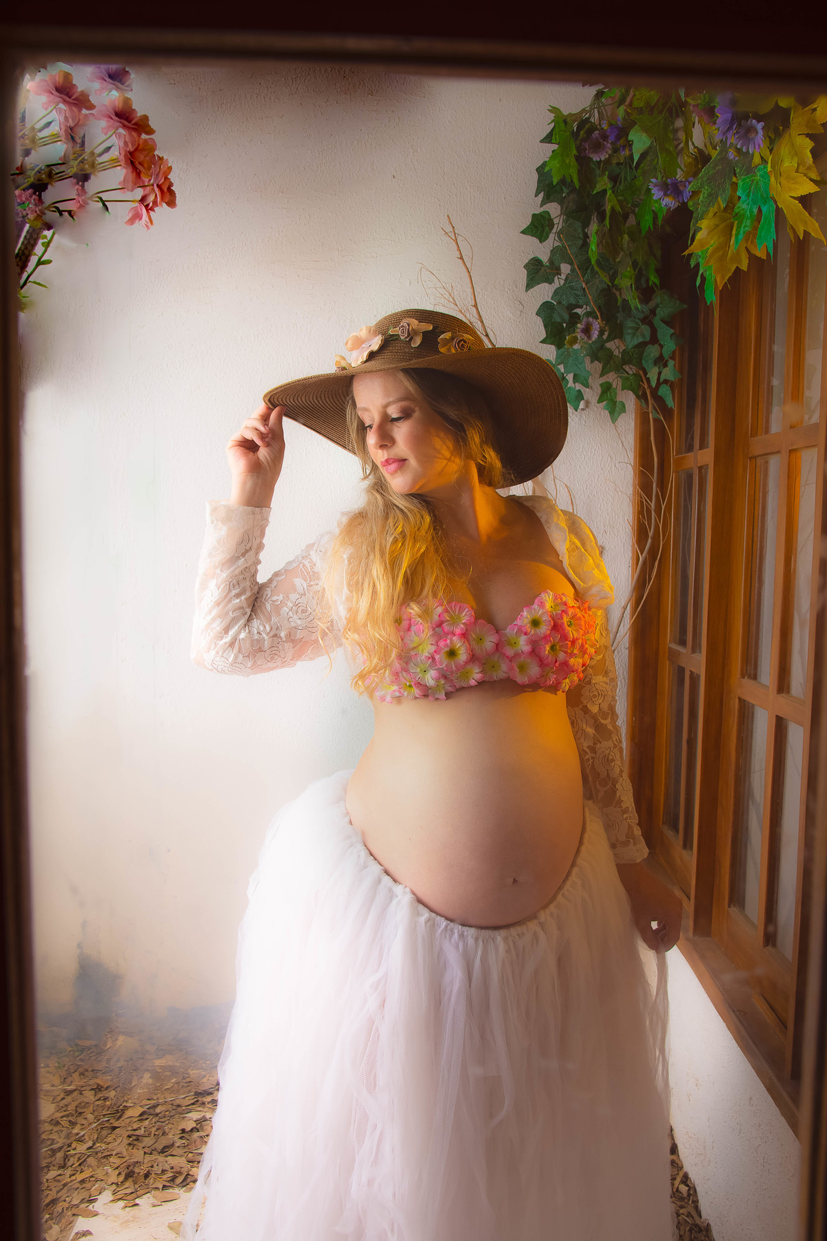 O ensaio gestante registra o momento de realização de sonho!