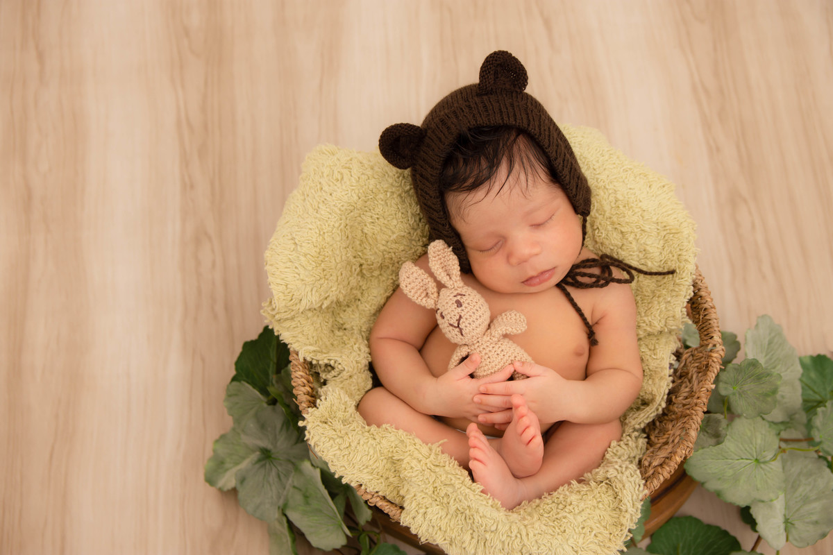 Ensaio Newborn 
Desde pequeno descobrindo o valor da amizade! 