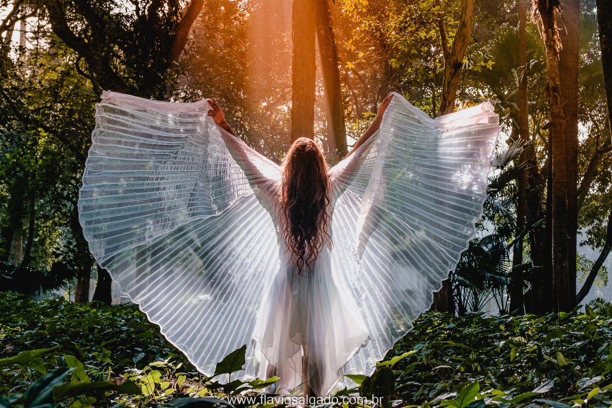 ensaio fotográfico com luz poética, parque laje