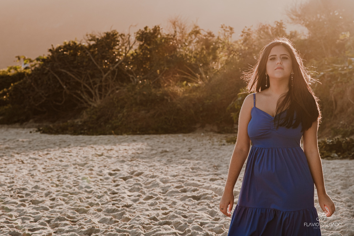 Ensaio fotográfico debutante, fotos ensaio 15 anos Rio de Janeiro, Ensaio 15 anos com um dia de sol em Praia de Grumari