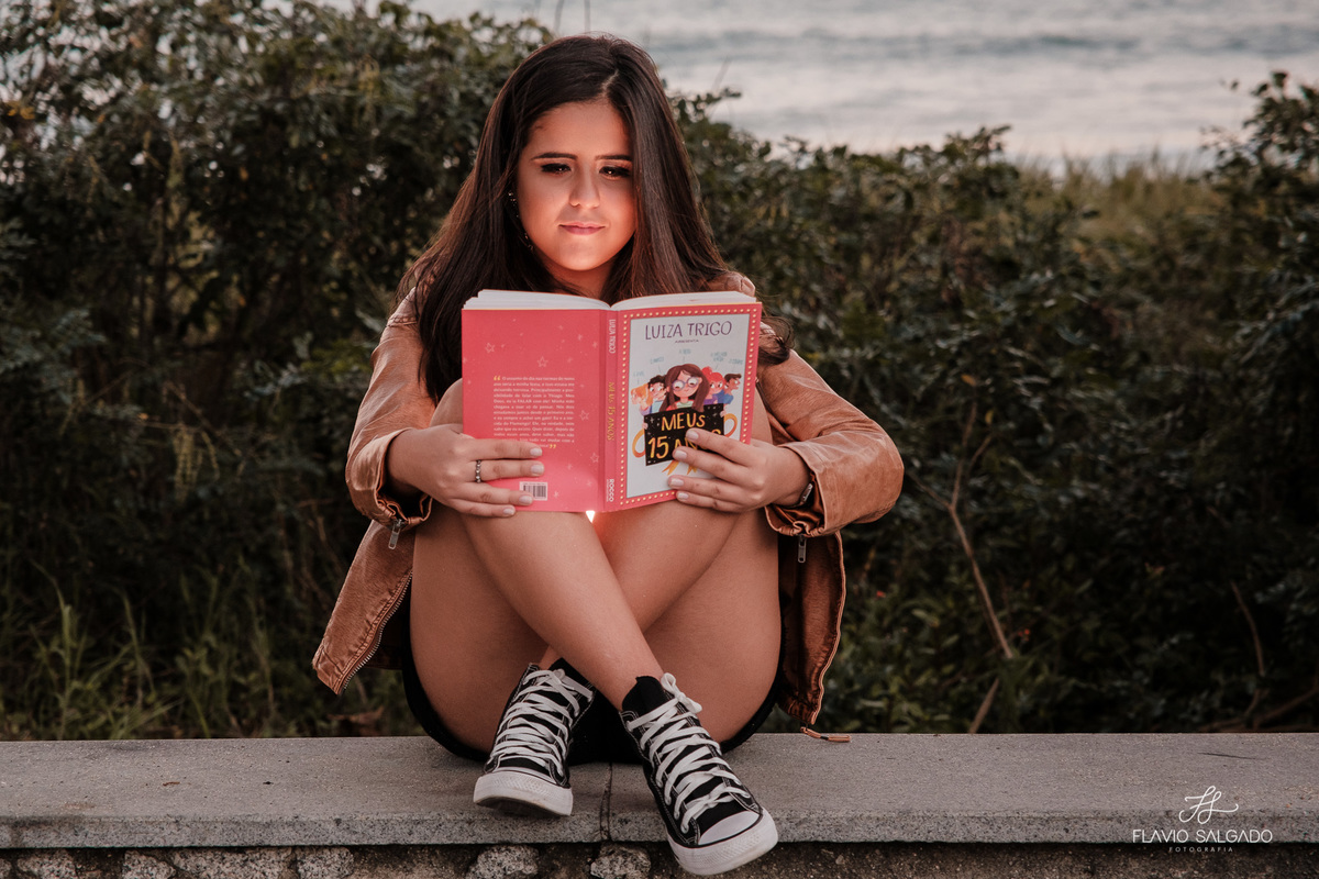 Ensaio fotográfico debutante, fotos ensaio 15 anos Rio de Janeiro, Ensaio 15 anos com um dia de sol em Praia de Grumari