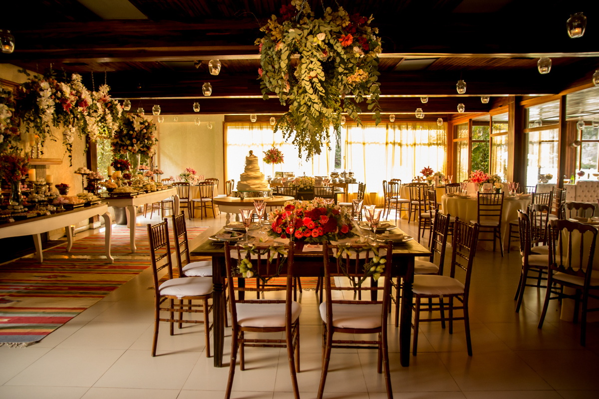 decoração do salão