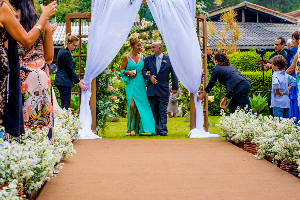 casamento ao ar livre luz suave