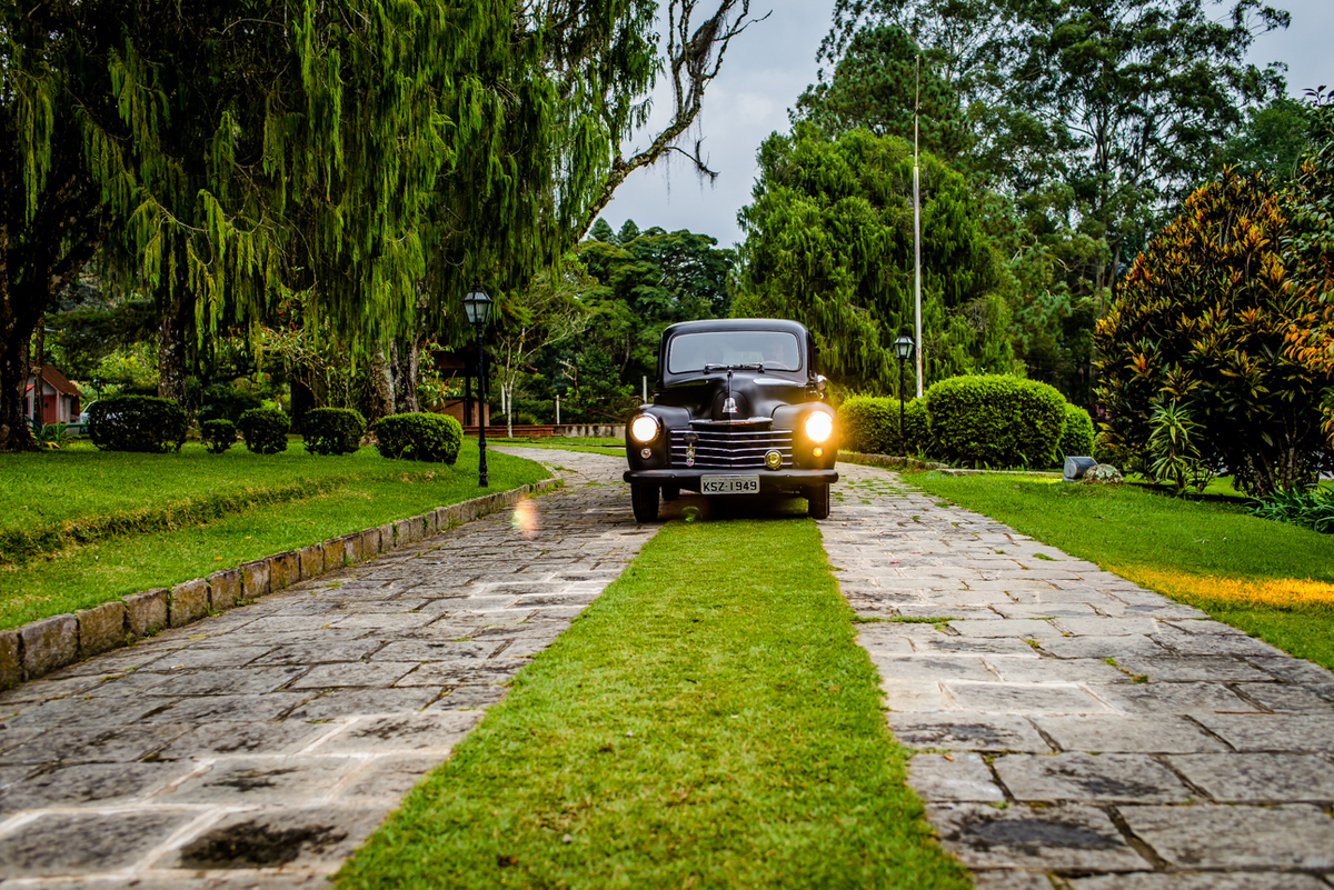 carro da noiva antigo