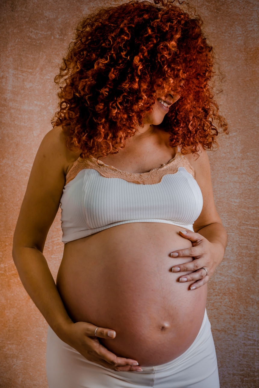 ensaio gestante descontraído