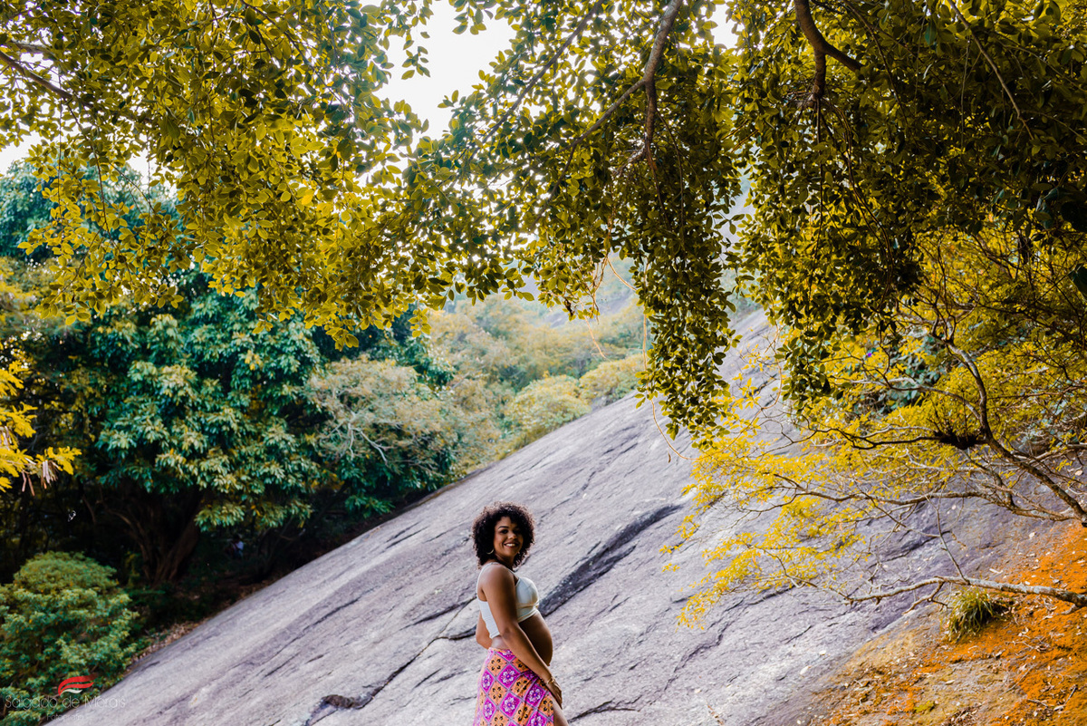 gestante ensaio rio de janeiro por do sol natureza