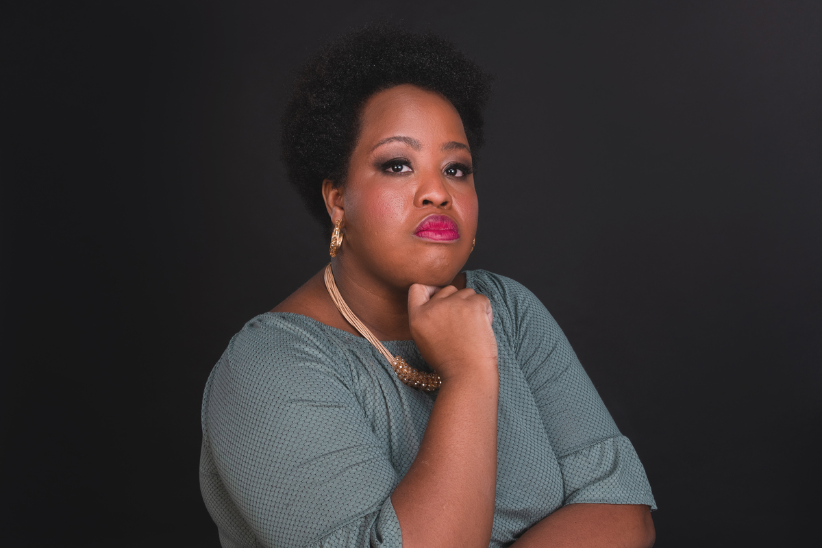 Kelly Tibúrcio, cineasta e ativista do movimento negro.