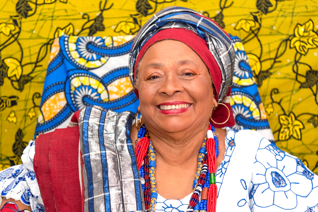 Mametu Muagilê é a liderança religiosa do Rundemdo N'gunzo Wá Bamburusema Junsara de tradição Angola em Belém do Pará. 