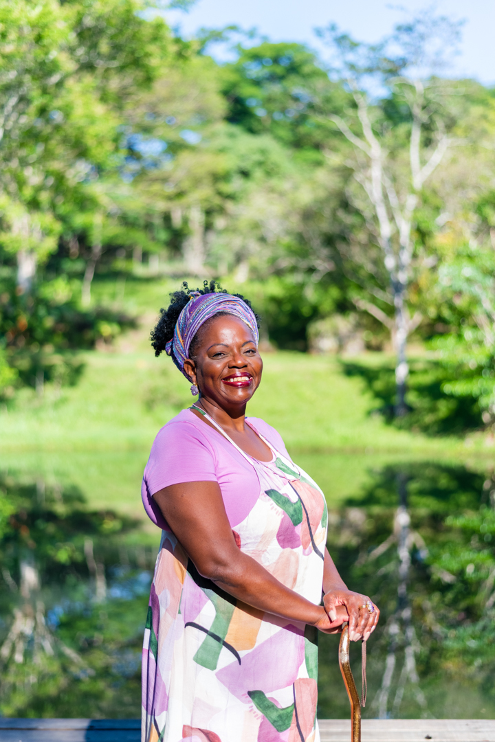 Iyá Luizinha de Nanã da tradição Ketu no Rio de Janeiro.
