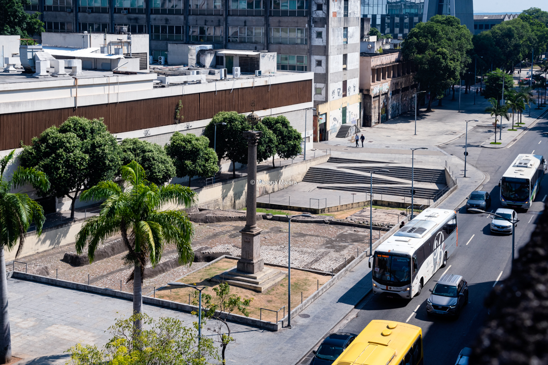 Vista do Cais do Valongo
