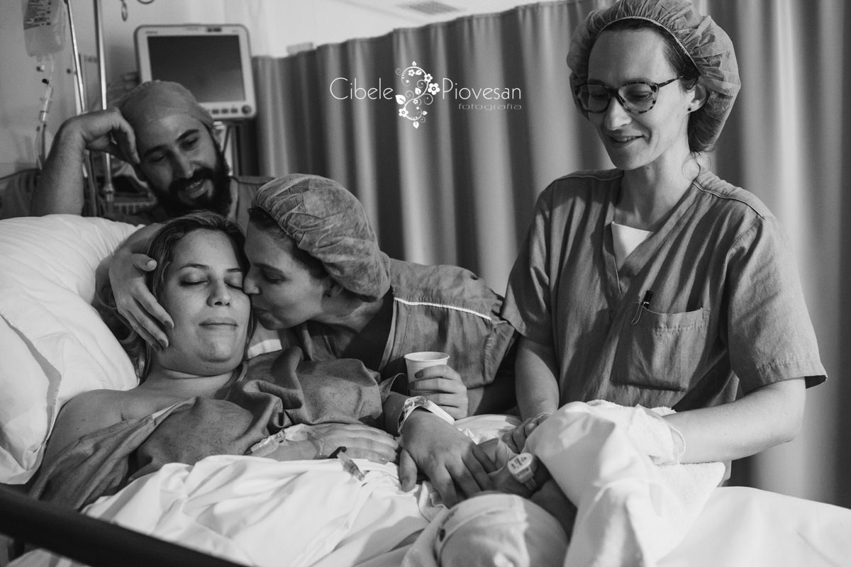 fotografia de parto Cibele Piovesan