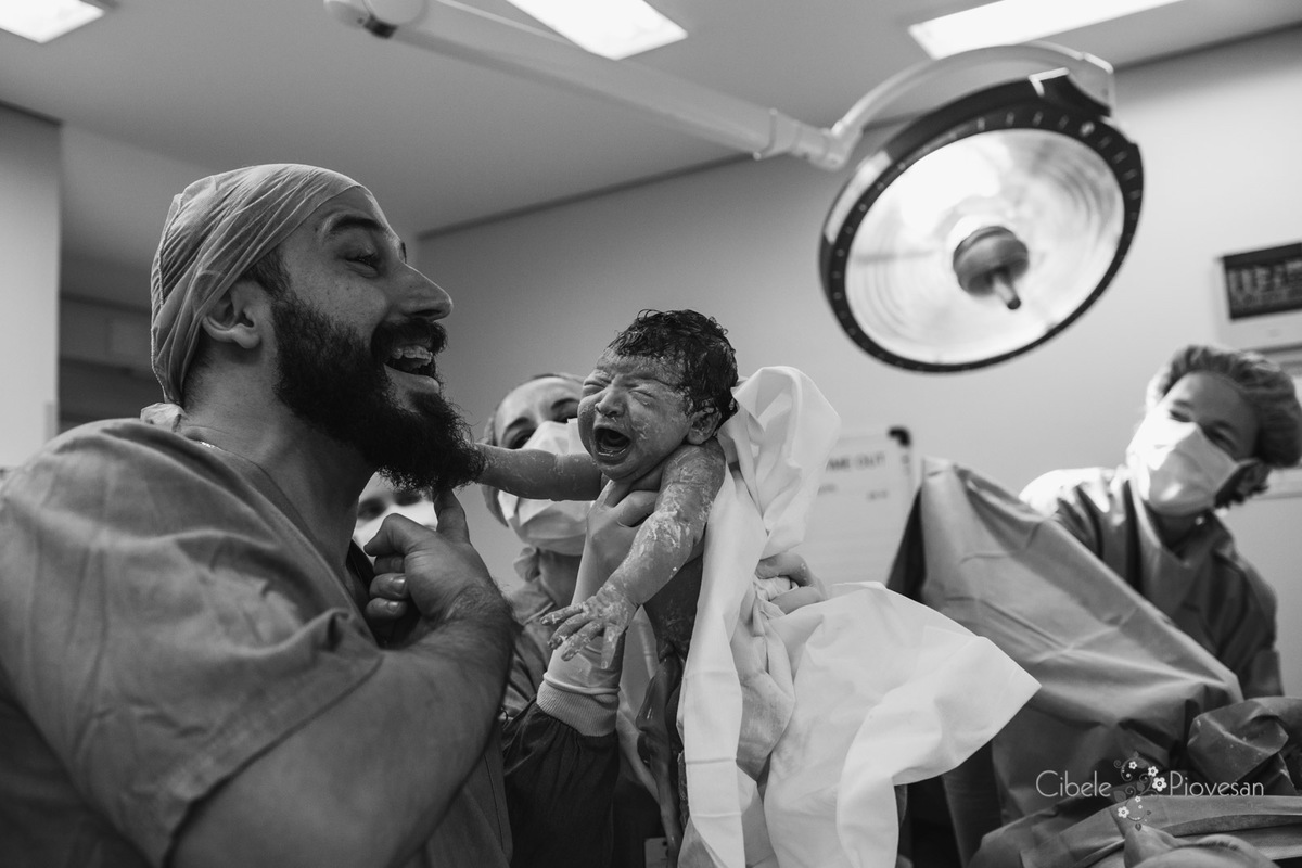 fotografia de parto Cibele Piovesan