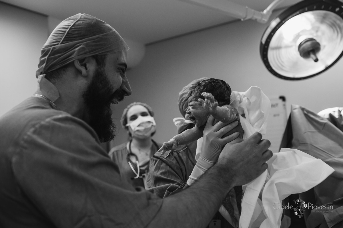 fotografia de parto Cibele Piovesan
