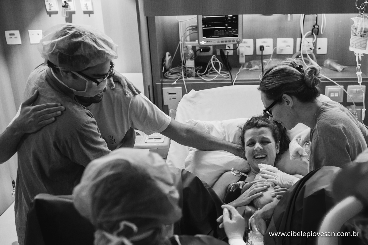 fotografia de parto Cibele Piovesan