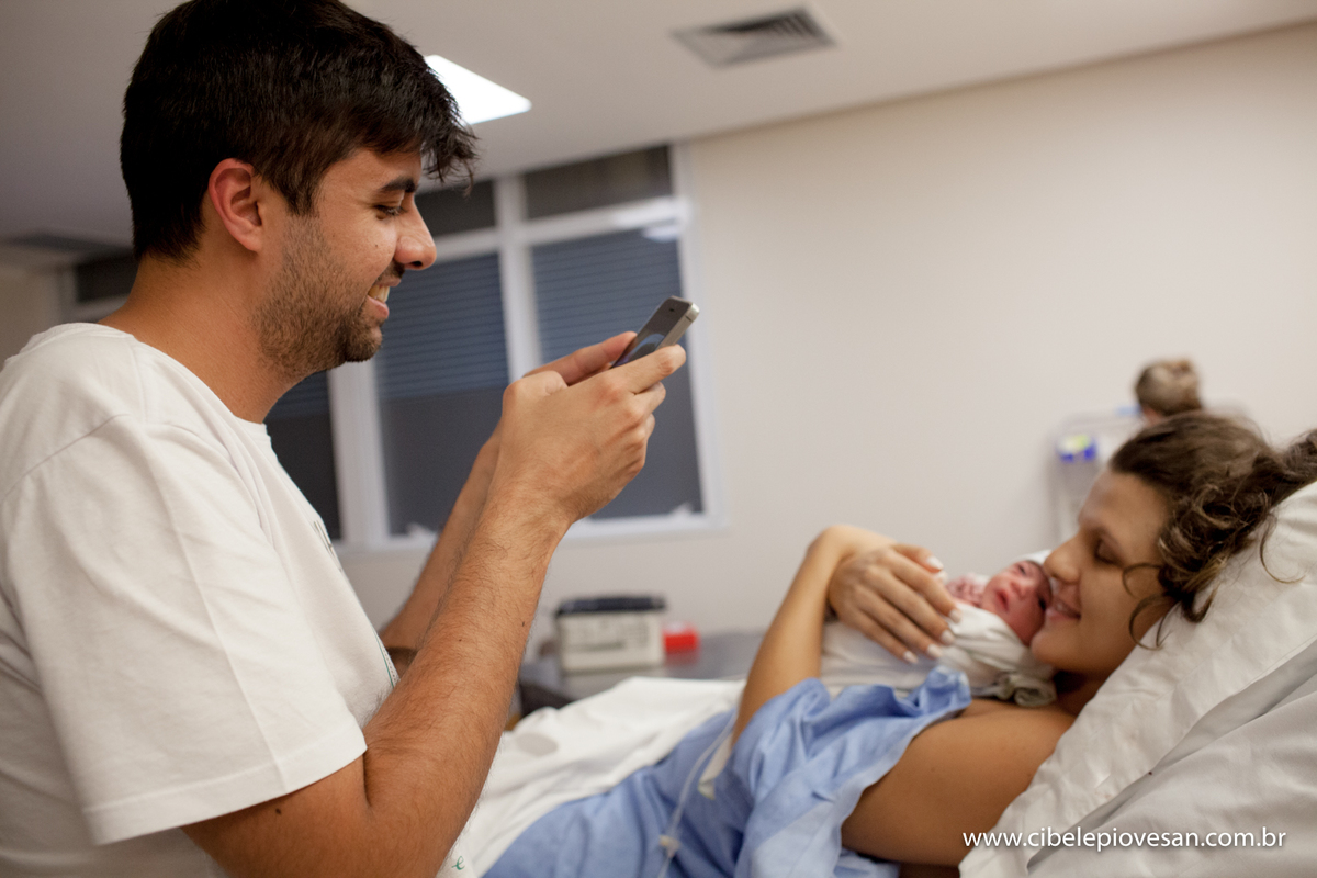 fotografia de parto Cibele Piovesan