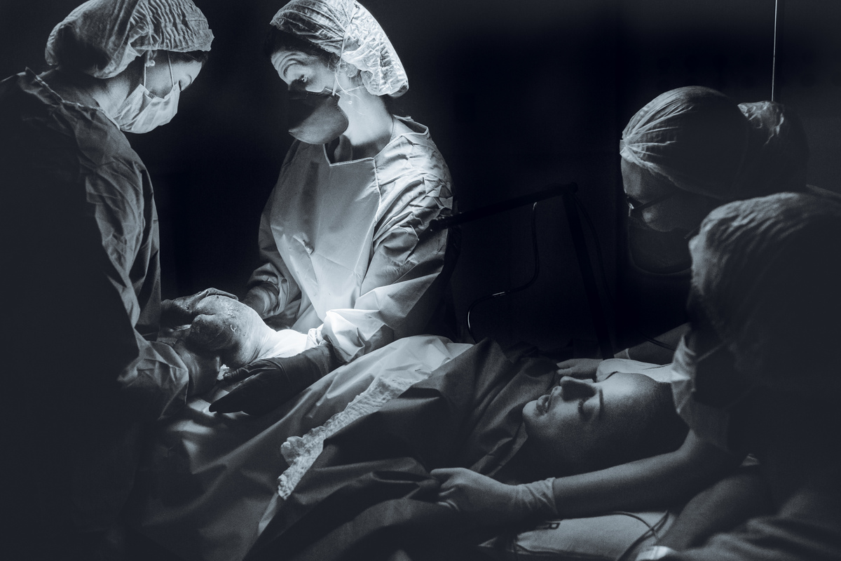 Fotografia de Parto Parto Maternidade São Luiz