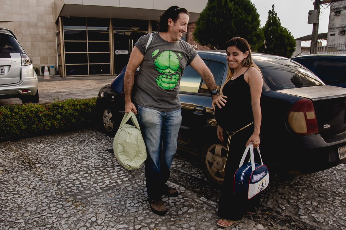 mãe chegando no parto na clim realizado pelo fotografo pb jocieldes alves