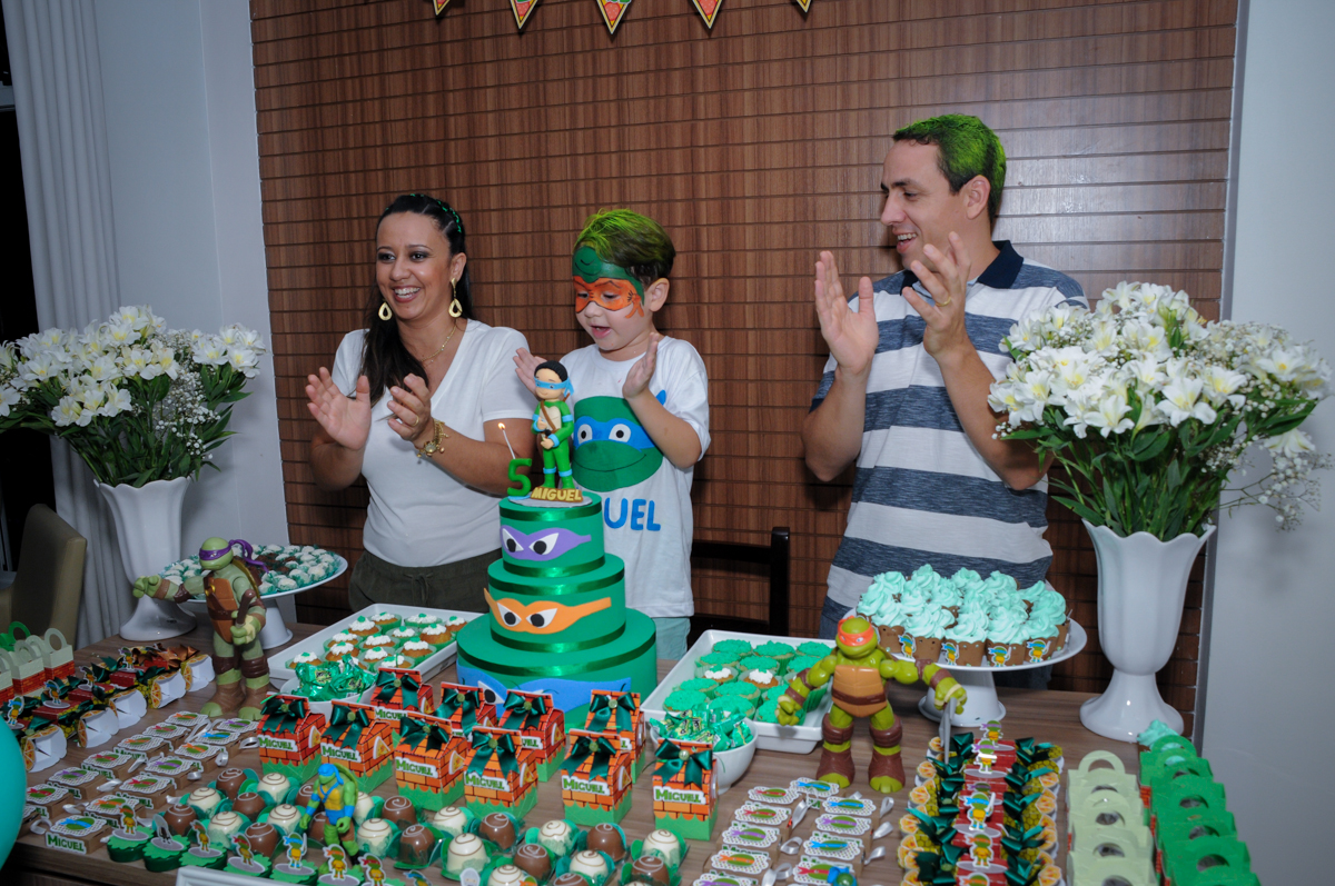 hora do parabéns no