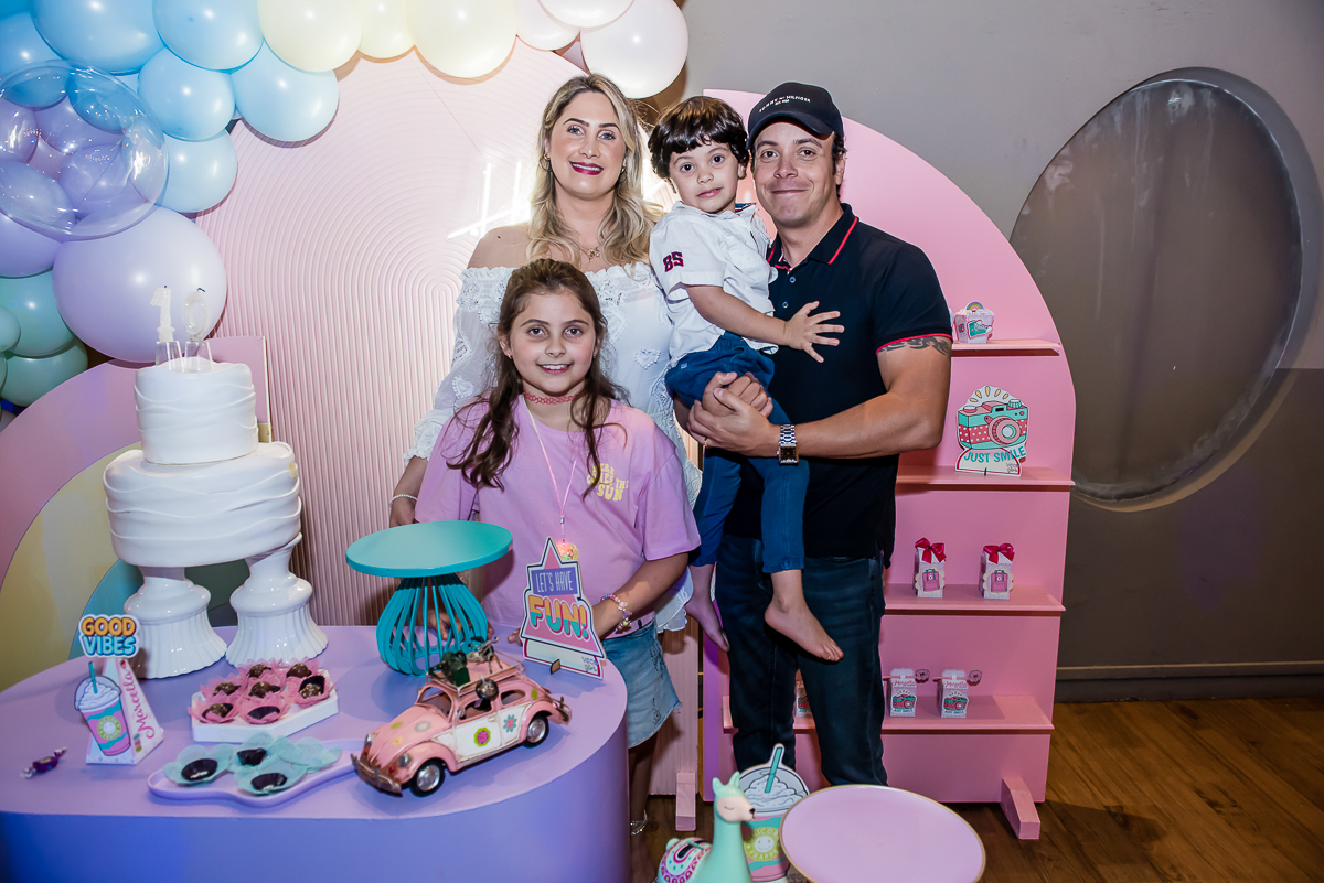 foto da família que irá para o álbum