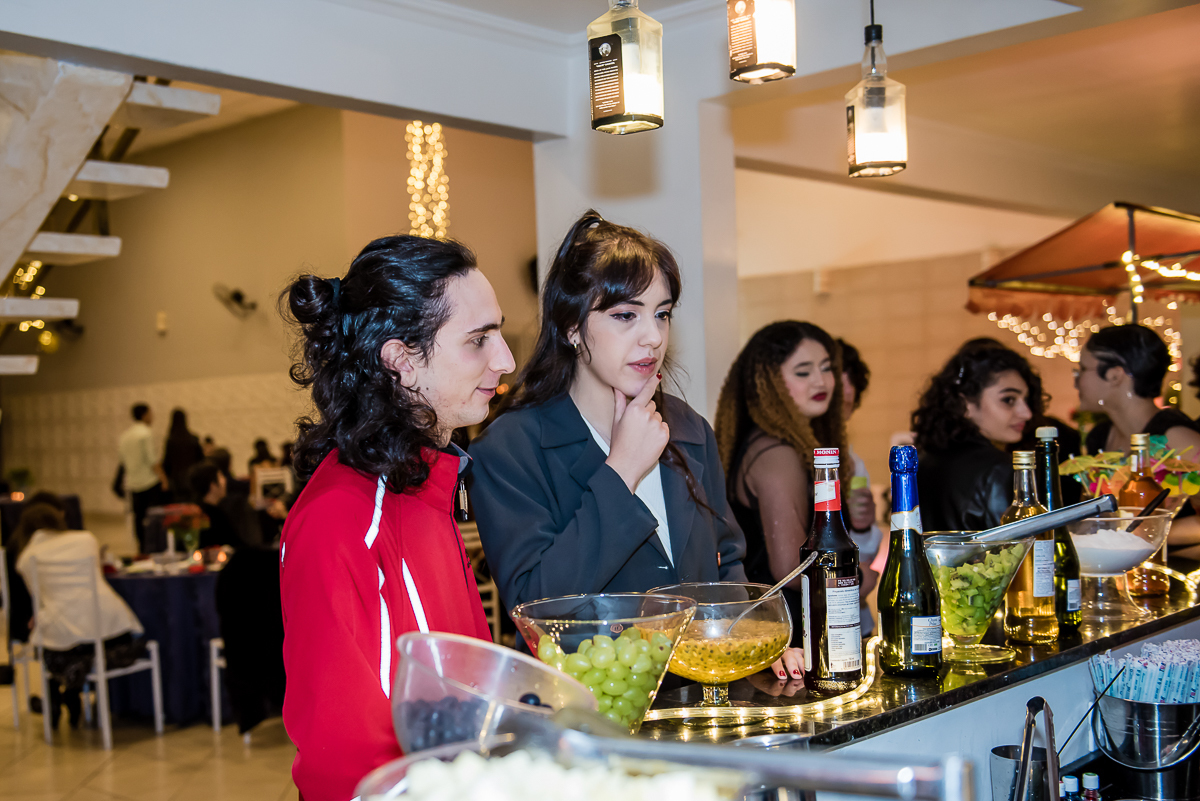 hora de experimentar os drinks deliciosos