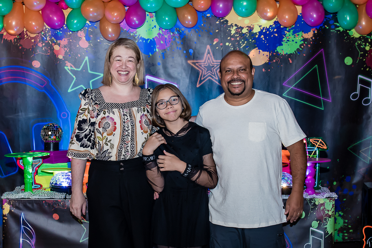 entrada da família para a festa da sophia