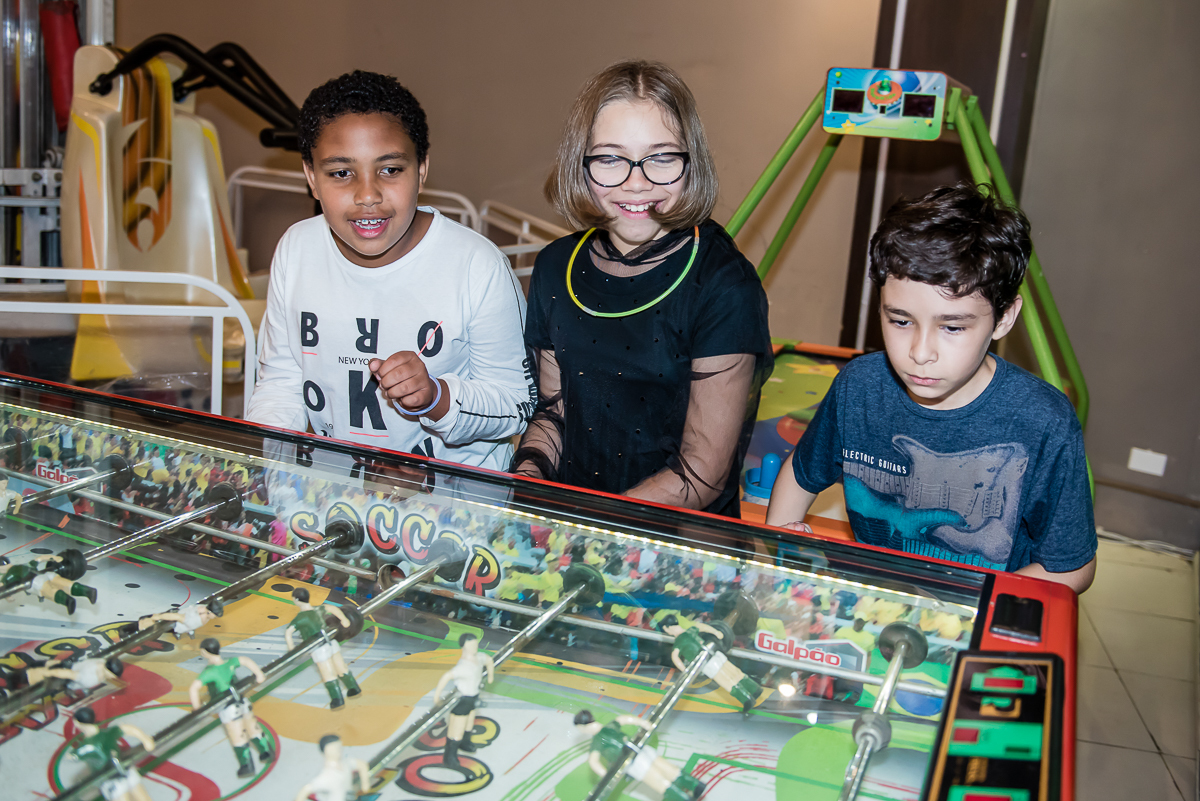 sophia também aproveita o final da festa