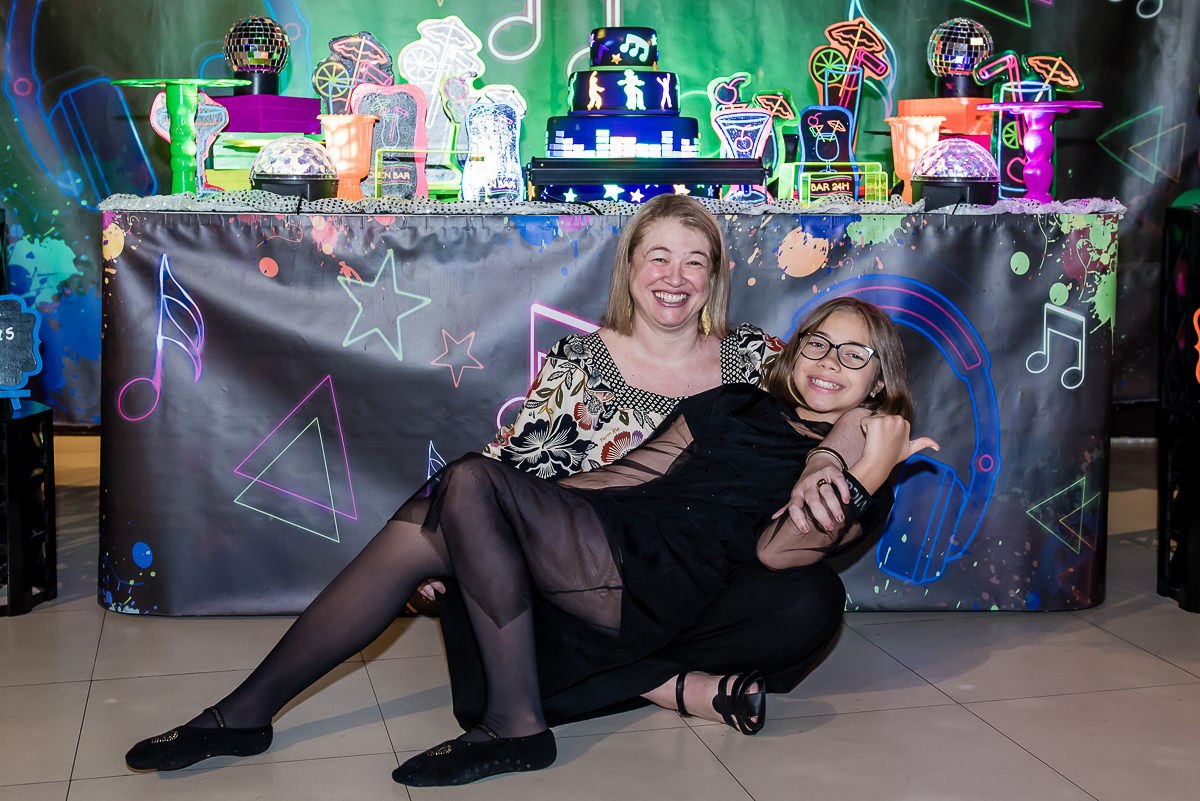 foto divertida da sophia e sua mãe