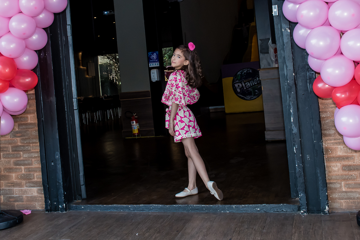 A aniversariante linda e muito simpática