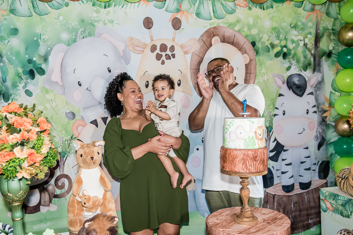 final da festa com muita alegria da família e convidados